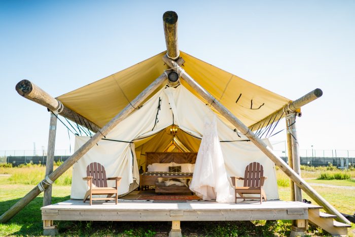 Influencer Event at Collective Retreats Glamping Resort at Governor's Island New York City