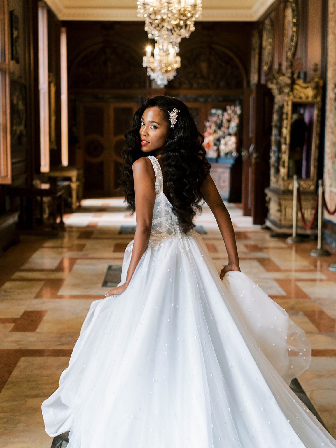 Royal-Inspired Styled Shoot Featuring Princess Wedding Dresses