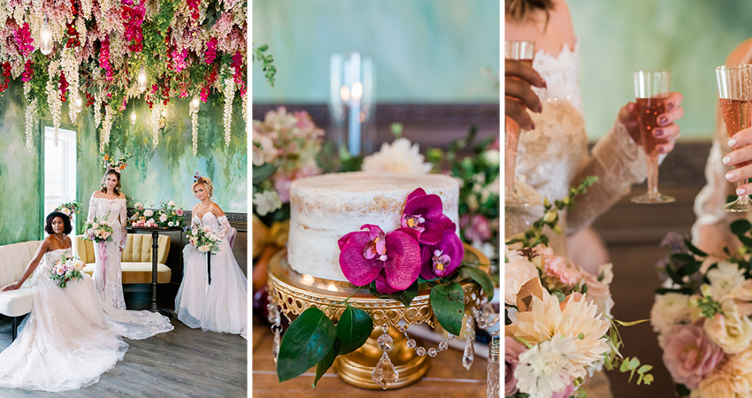 Pink Secret Garden Roses, DIY Wedding Flowers