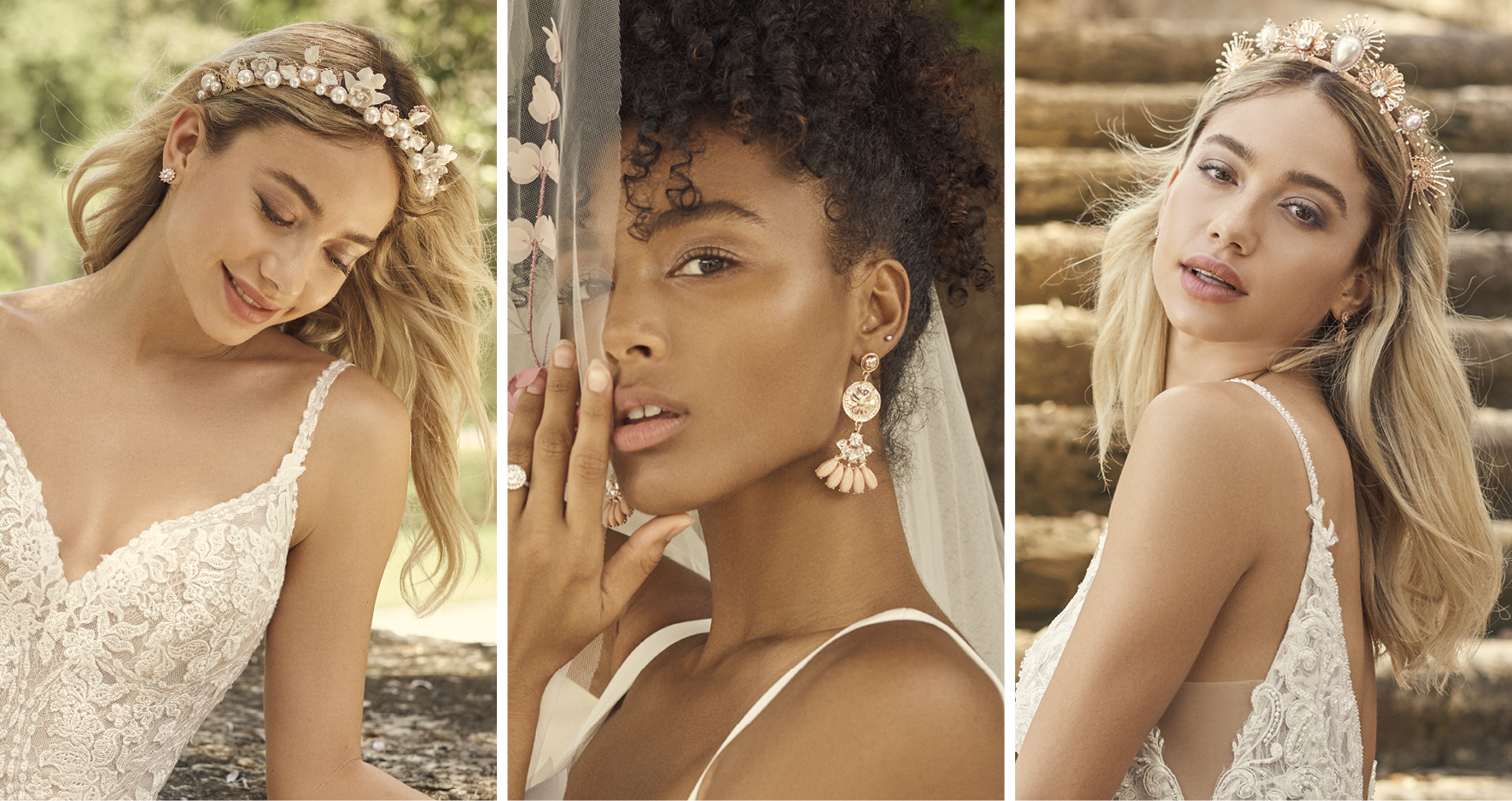 New Bridal Crowns and Jewelry by A'El Este and Maggie Sottero