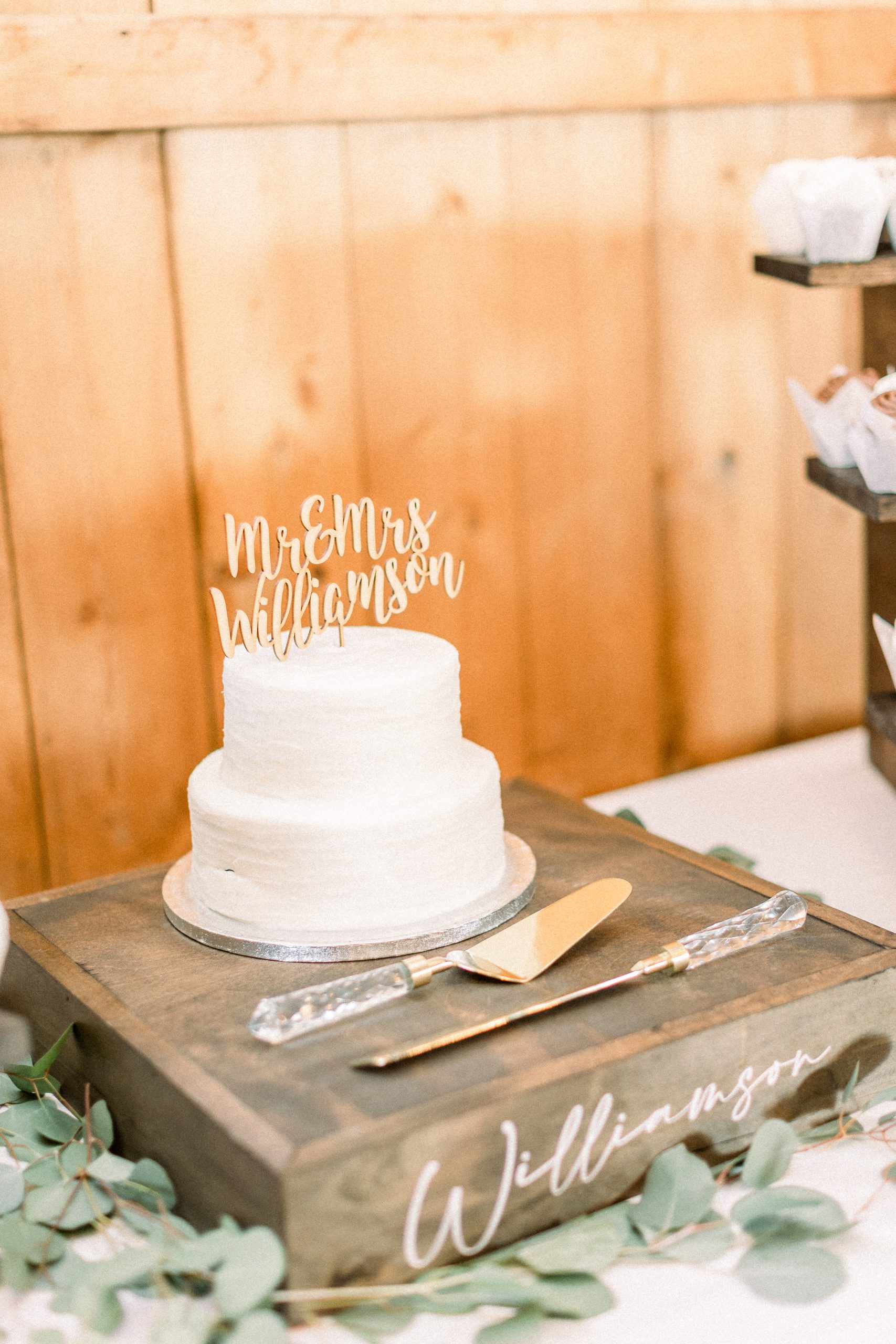 Photo Of Simple Wedding Cake 