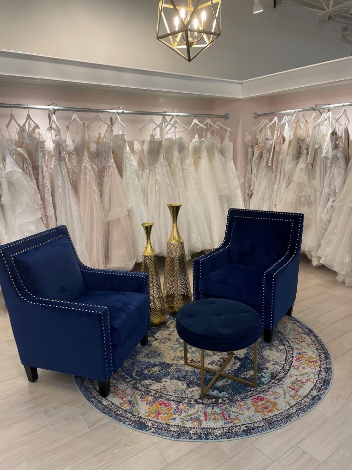 Ella Blue Bridal Boutique Fitting Room