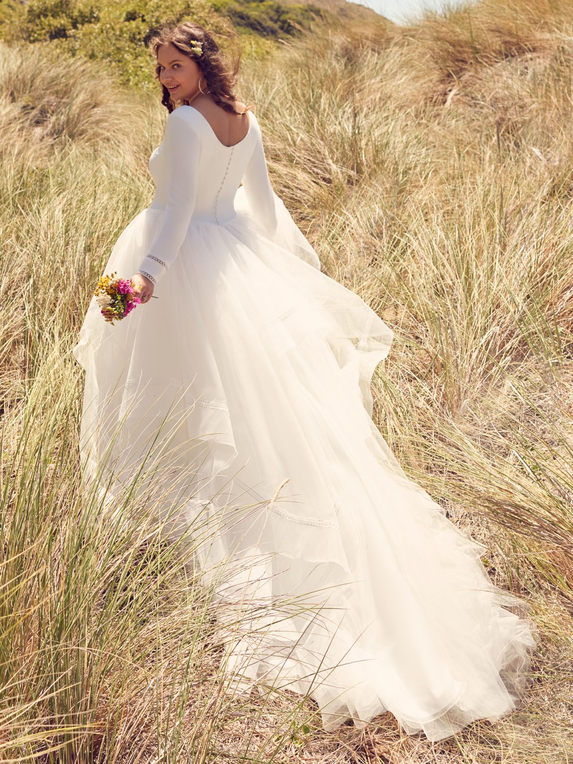 8 Celebrity Inspired Modest Wedding Dresses Maggie Sottero 1308