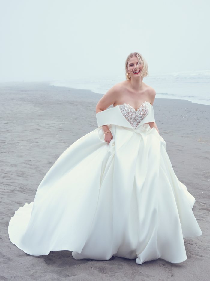 Wedding Dress Trends For 2022 With Bride Wearing A Dress Called Zulima By Sottero And Midgley 