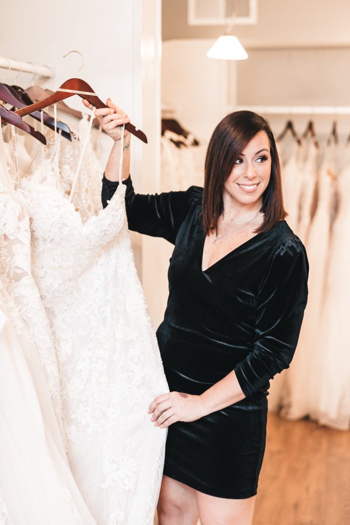 Photo of Stylist In Bridal Boutique
