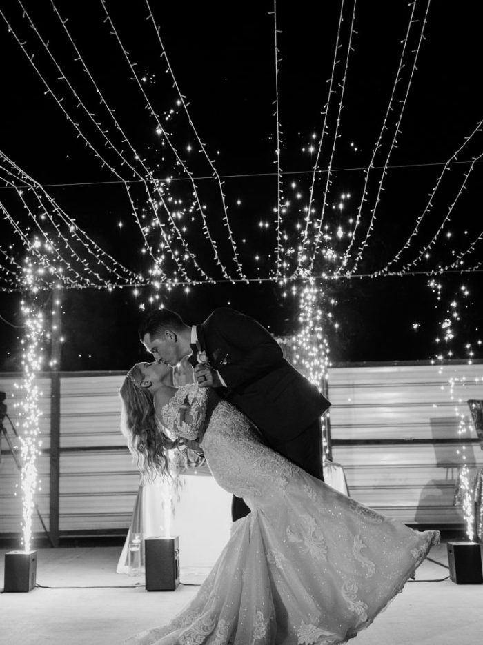 Bride wearing Fiona by Maggie Sottero during her wedding photography session