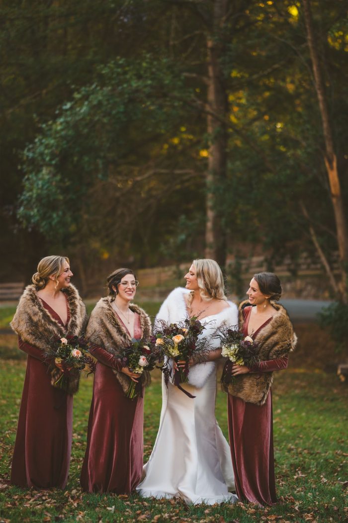 Soft-Sophisticated Wedding Inspiration in Michigan Full of Fall Colors