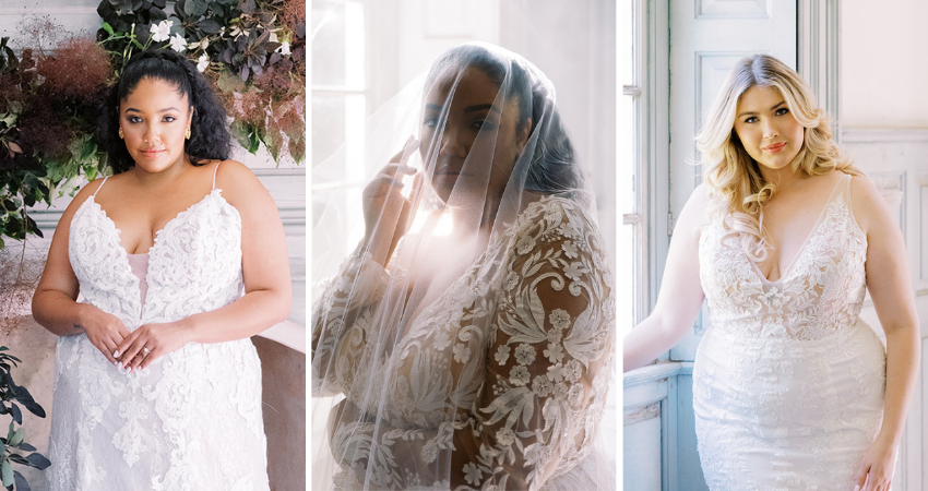 Chic, Rustic Wedding Styled Shoot Featuring Popular Plus Size Wedding  Dresses For The New Year - Love Maggie