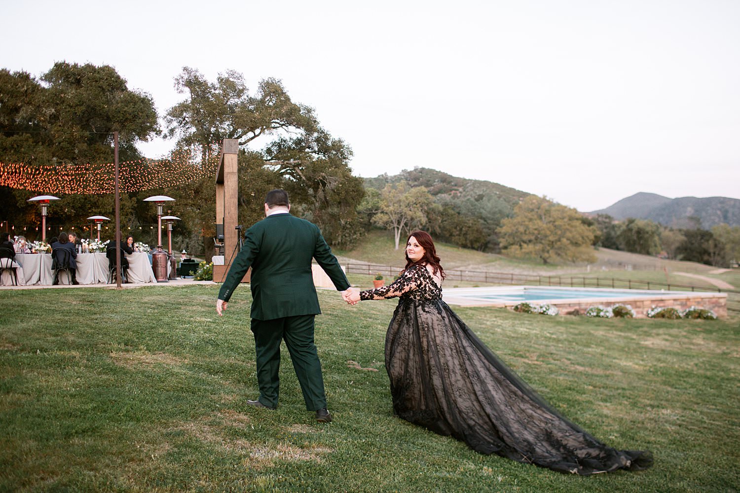 Plus Size Bride In Black Long Sleeve Wedding Dress Called Zander By Sottero And Midgley