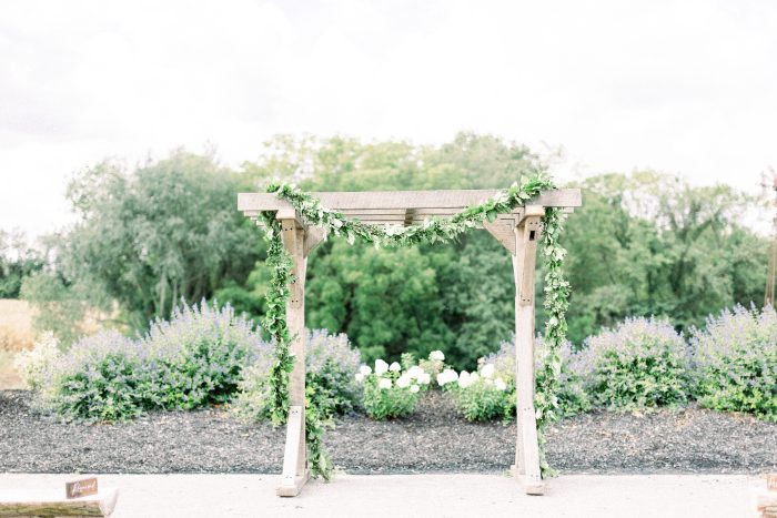 DIY Wedding Arch With Flowers