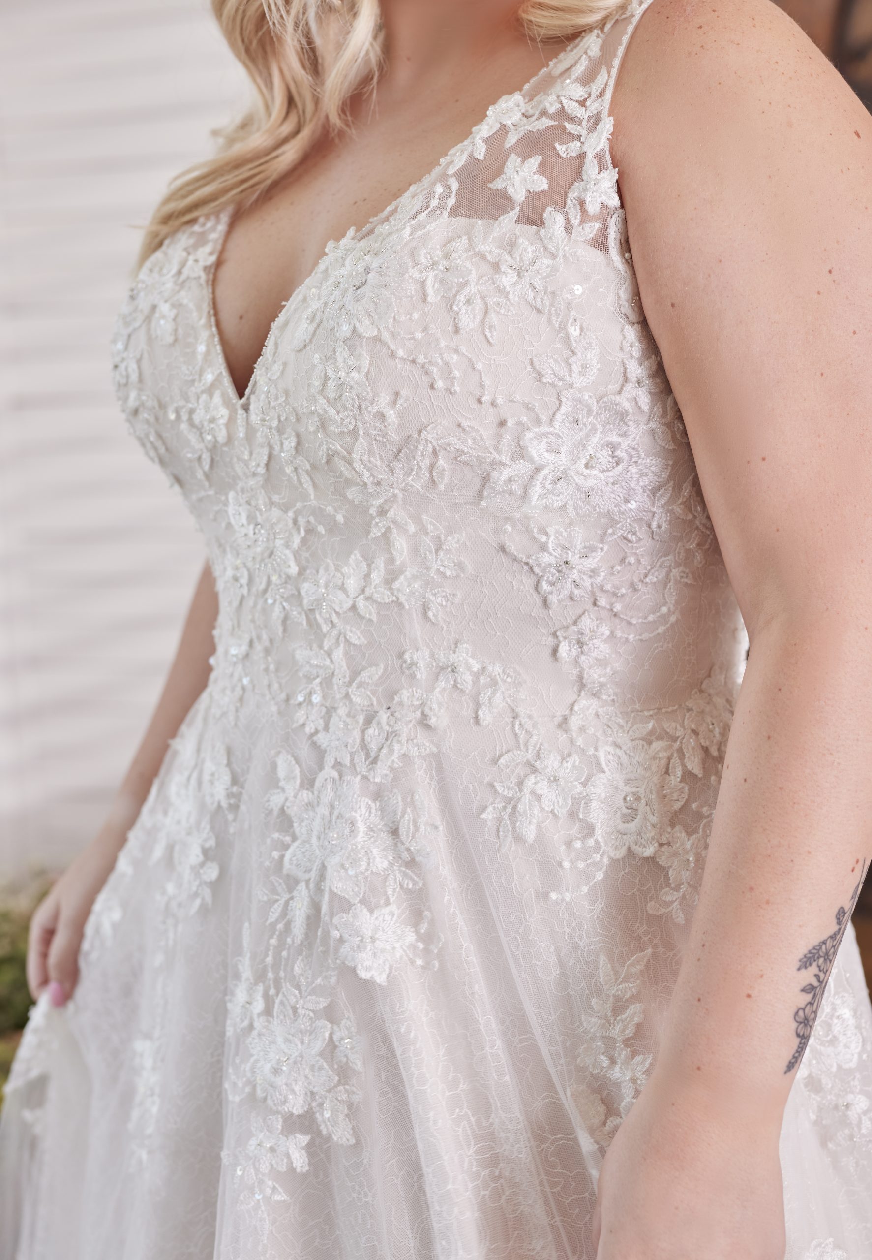 Maggie sottero meryl lynette blush best sale