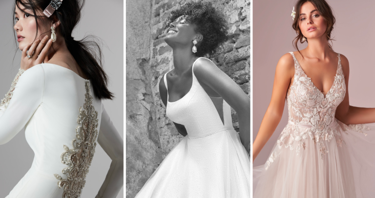 10 Uniquely Detailed Wedding Dresses