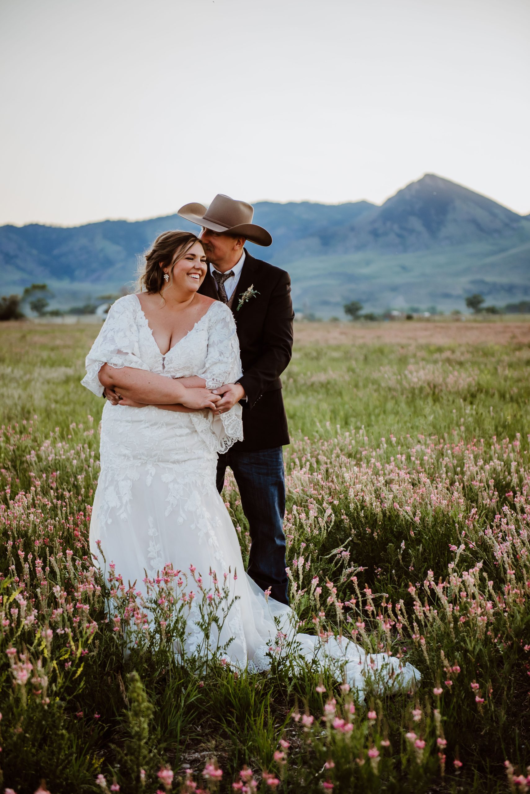 Bride In Lace Boho Romantic Wedding Dress Called Giana Lynette By Maggie Sottero