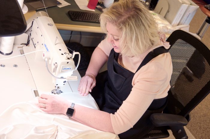 Head Seamstress Of Maggie Sottero Designs A Women Owned Company