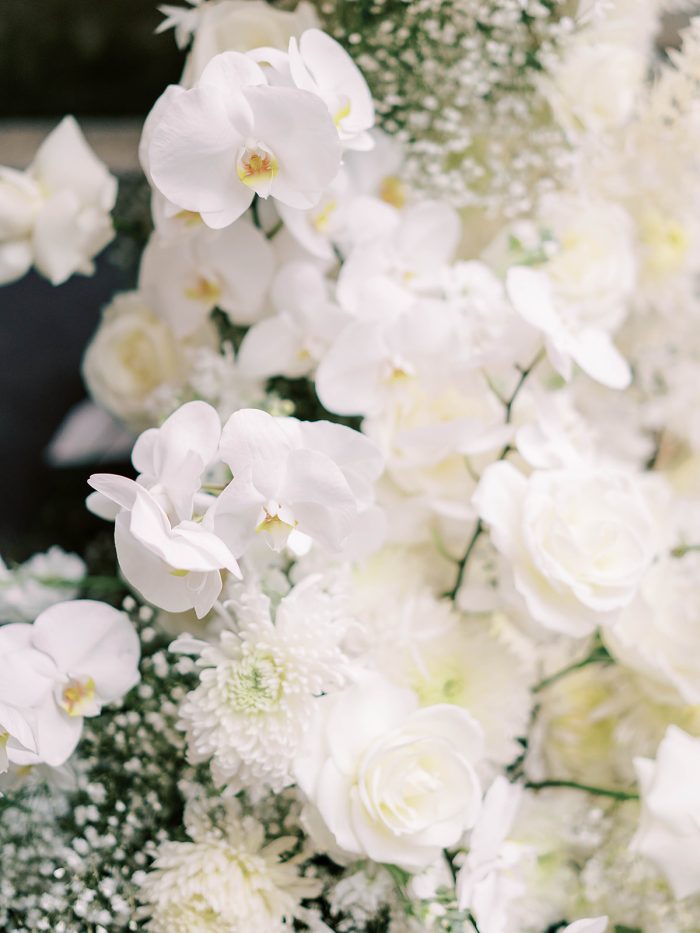 Photo Of Bridal White Flowers