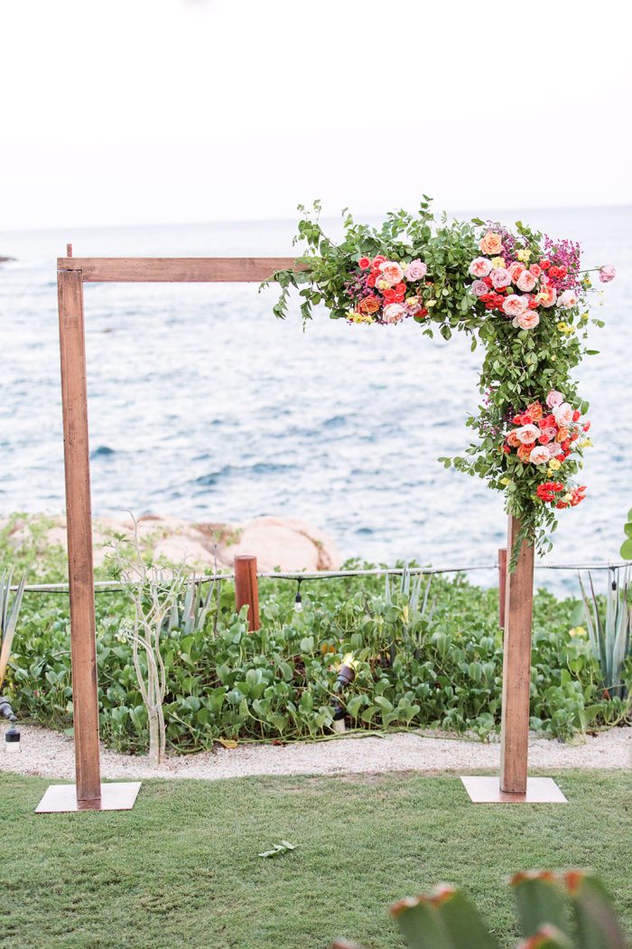 Wedding Venue Ideas Of A Wedding Arch On A Beach