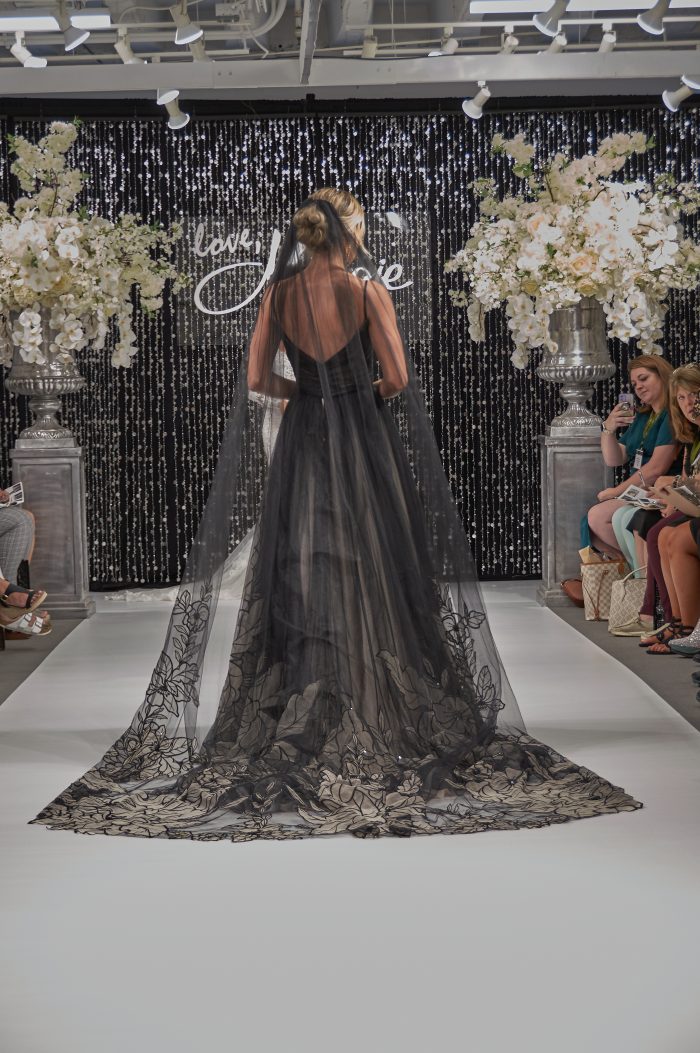 Model In Black Veil Called Watson By Maggie Sottero