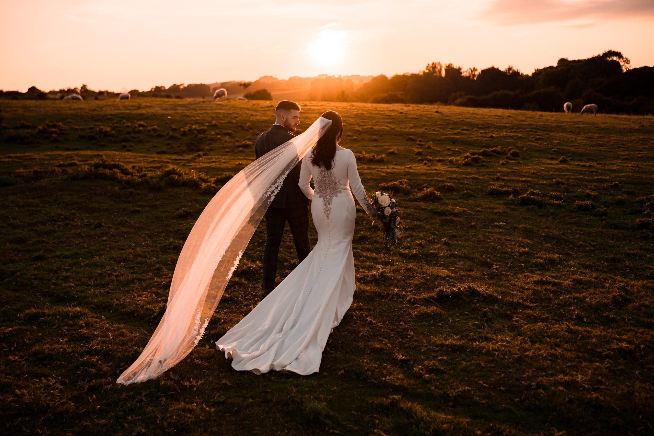 Celebrate Color with a Watercolor Wedding Dress - Hey Wedding Lady