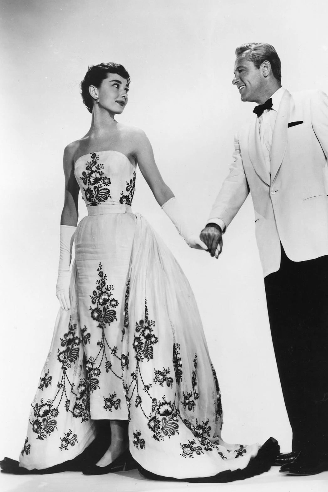 Audrey Hepburn en robe Sabrina