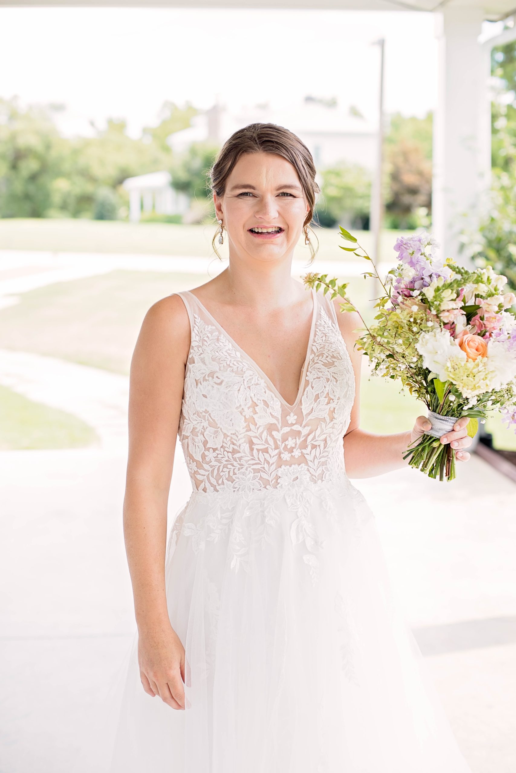 Bride With Down Syndrome Wearing Lace Wedding Dress Called Greenley Lane By Maggie Sottero For All Bodies All Brides 