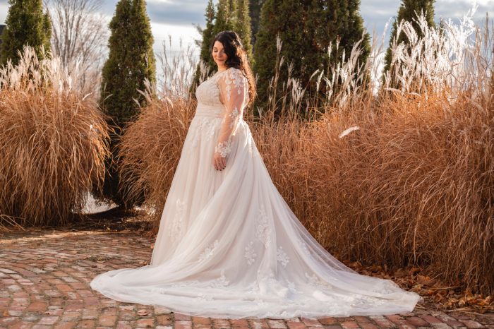 Bride In Ballgown Wedding Dress Called Raphael By Maggie Sottero