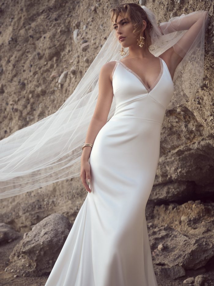 Bride In Casual Wedding Dresses Called Senovia By Sottero And Midgley
