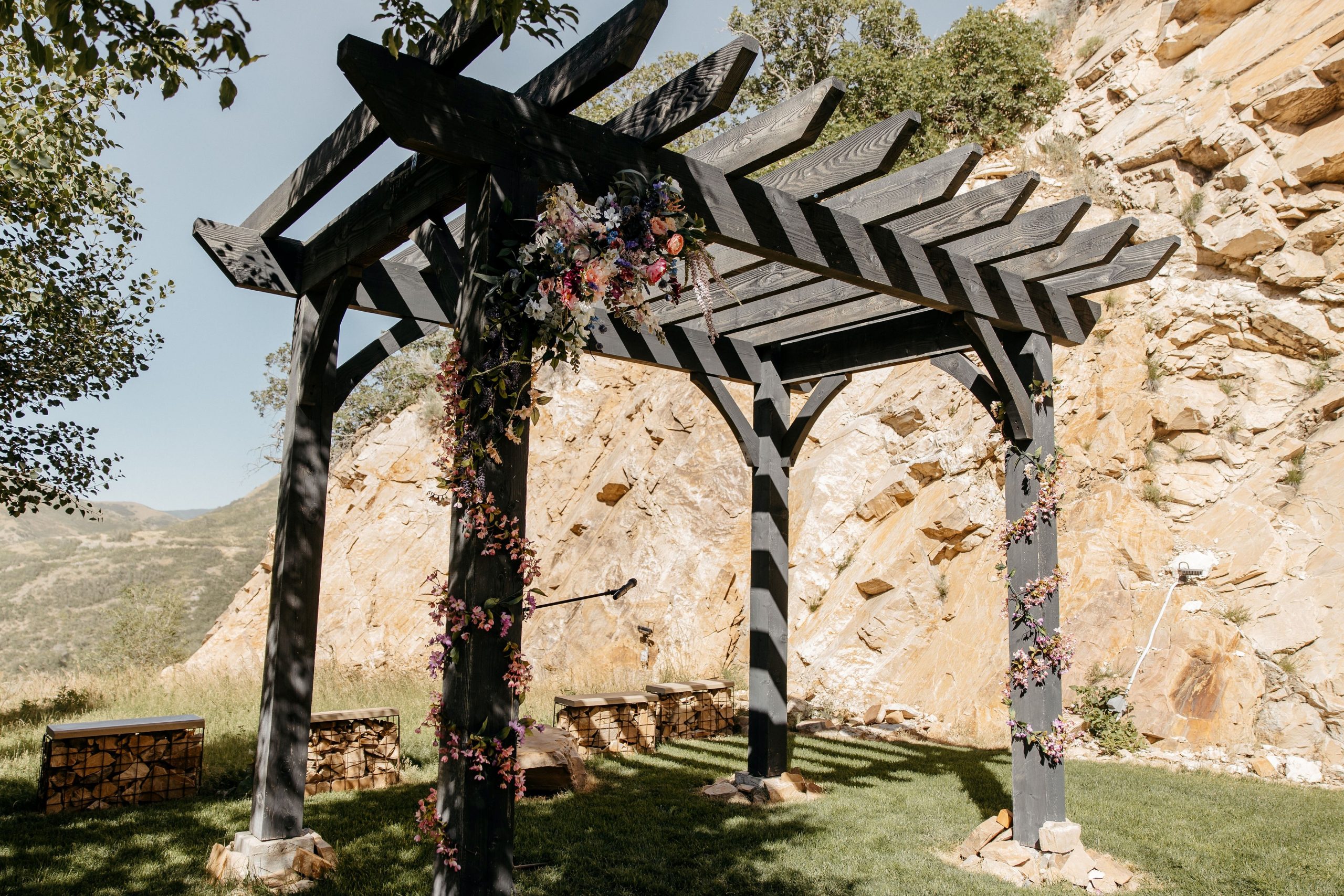 Wedding Arch With Floral Wedding Aesthetic
