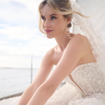 Bride In Wedding Dress Called Atherton By Sottero And Midgley With Bridal Accessories