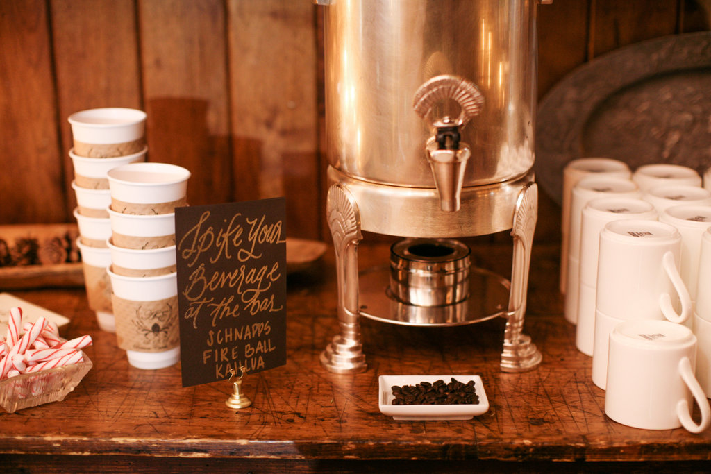 Photo Of Hot Chocolate Stand For Fall Wedding Ideas