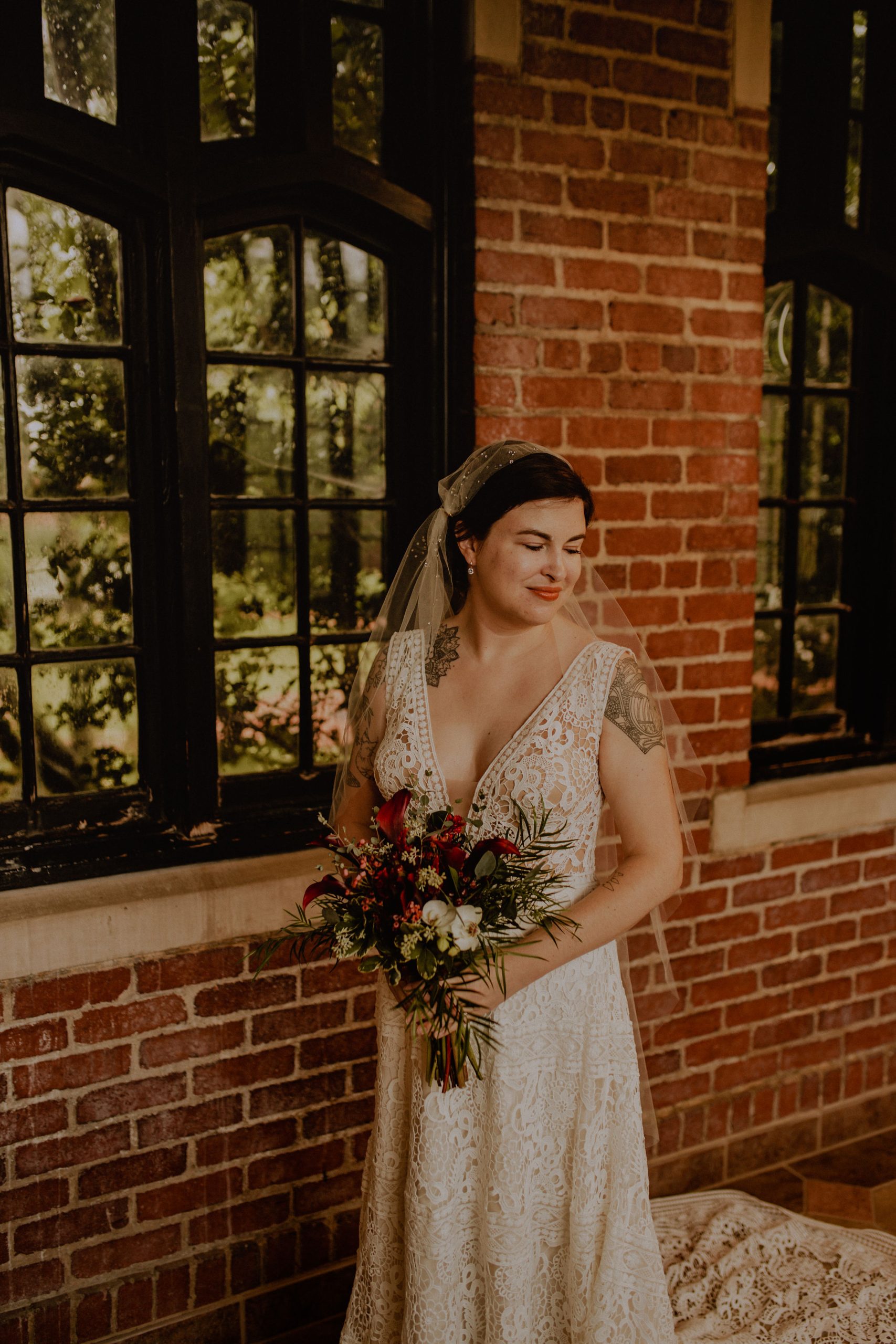 Bride In Lace Wedding Dress Called Finley Dawn By Sottero And Midgley