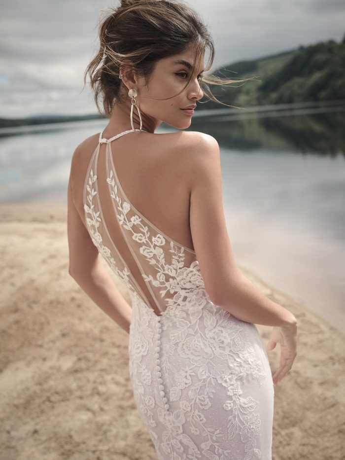 Bride In Sexy Wedding Dress Called Frost By Sottero And Midgley