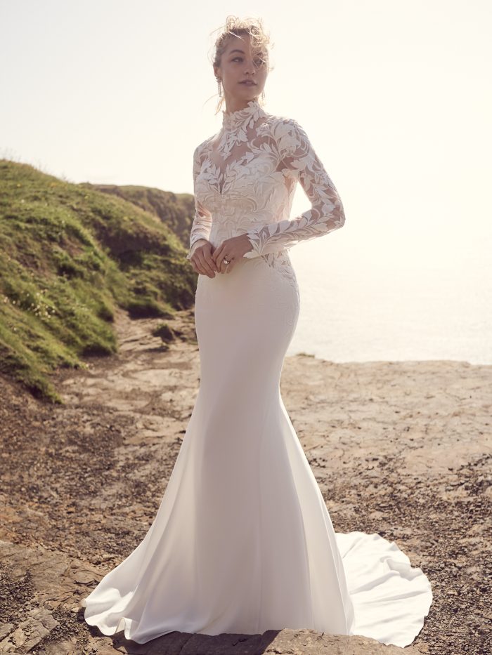 How to Choose a High Neck Wedding Dress Maggie Sottero