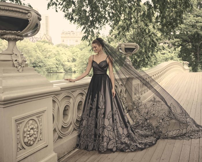 Bride In Black Unique Wedding Dresses Called Watson By Maggie Sottero
