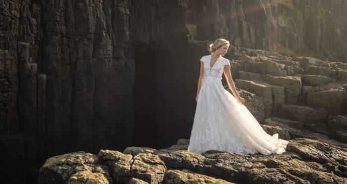 Bride In Nature Wedding Dress Called Kingsley By Sottero And Midgley