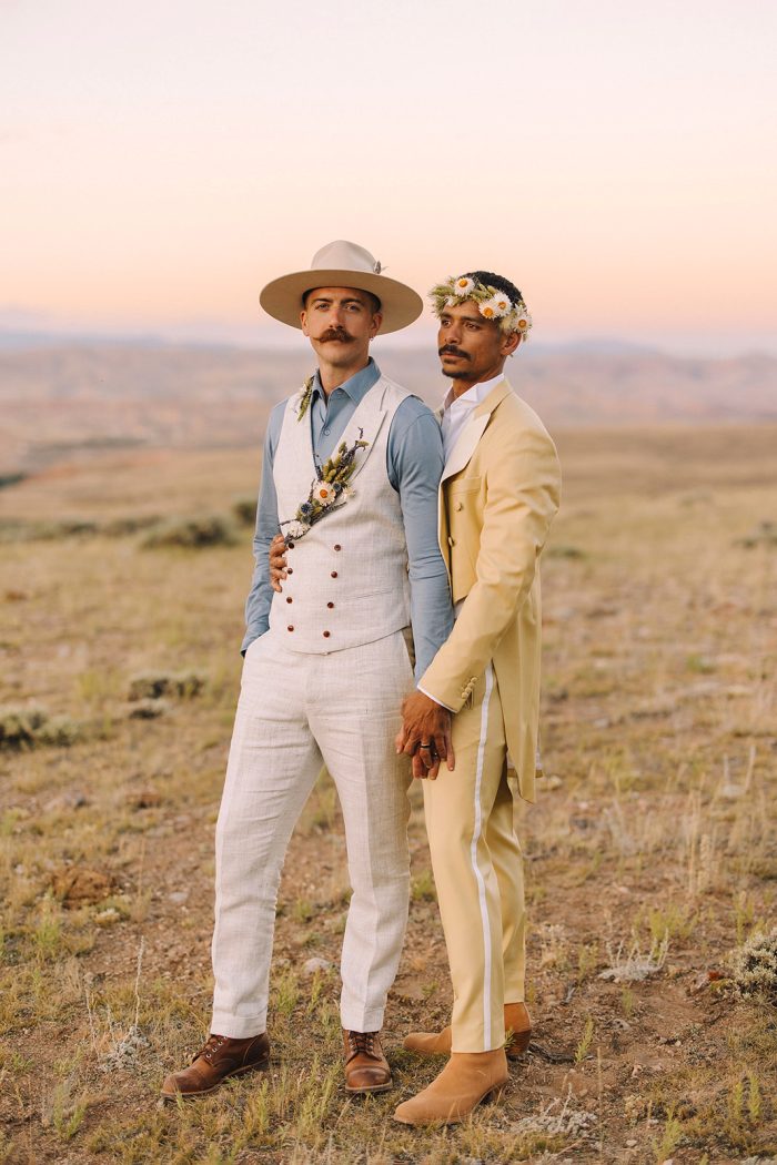 Two Groom At Wedding Photographed By Liz Osban Photography