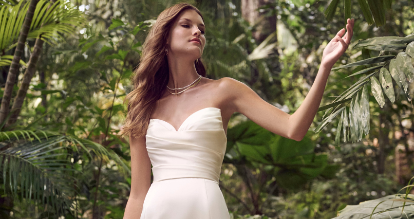 WATCH  Is it really recycling? This wedding gown is made of