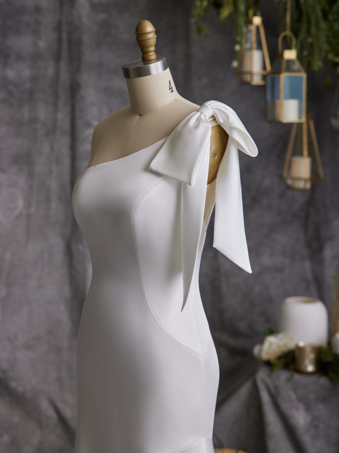 Wedding bow dress Saratoga by Maggie Sottero