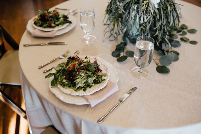Salad option for brides with a wedding budget
