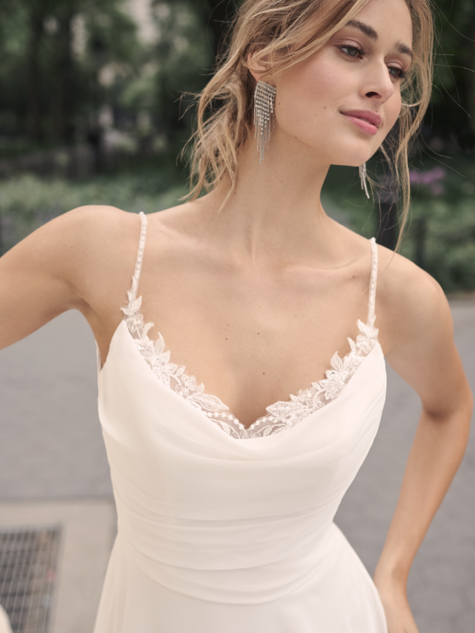 Model wearing Jessica by Maggie Sottero
