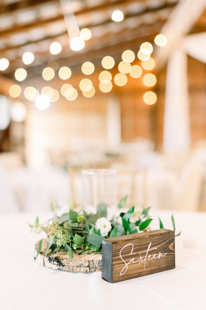 Garden party wedding table setting 
