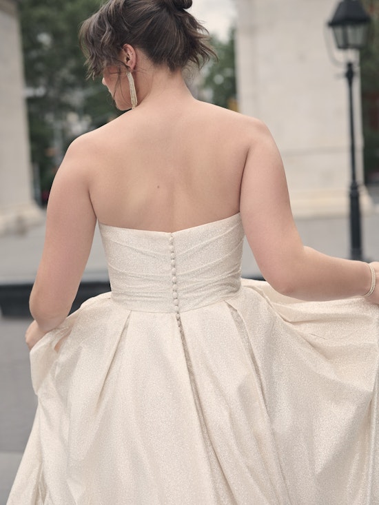 Bride wearing Anniston by Maggie Sottero