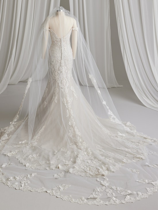 Fiona Royale Veil as a bridal accessory