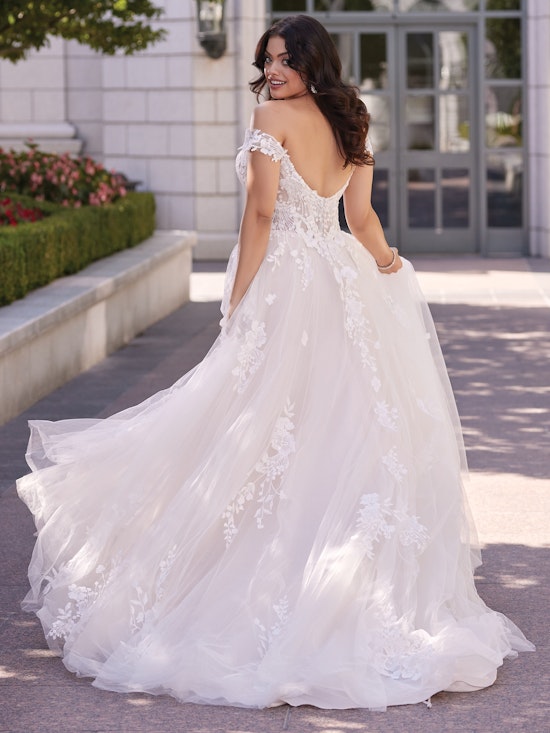 Bride wearing Harlem by Maggie Sottero