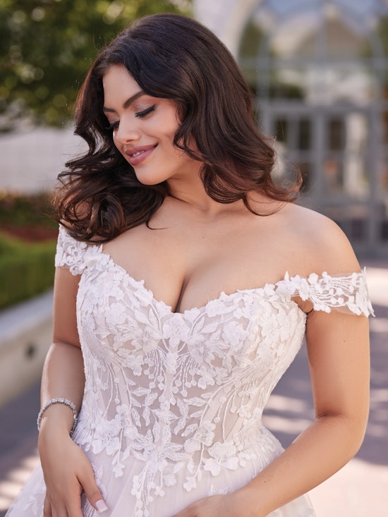 Bride wearing Harlem by Maggie Sottero