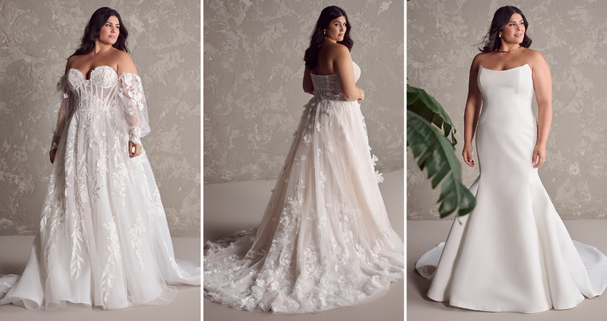 Maggie sottero plus size online