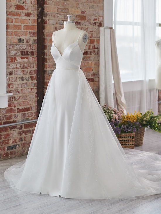 Amauri detachable overskirt by Maggie Sottero