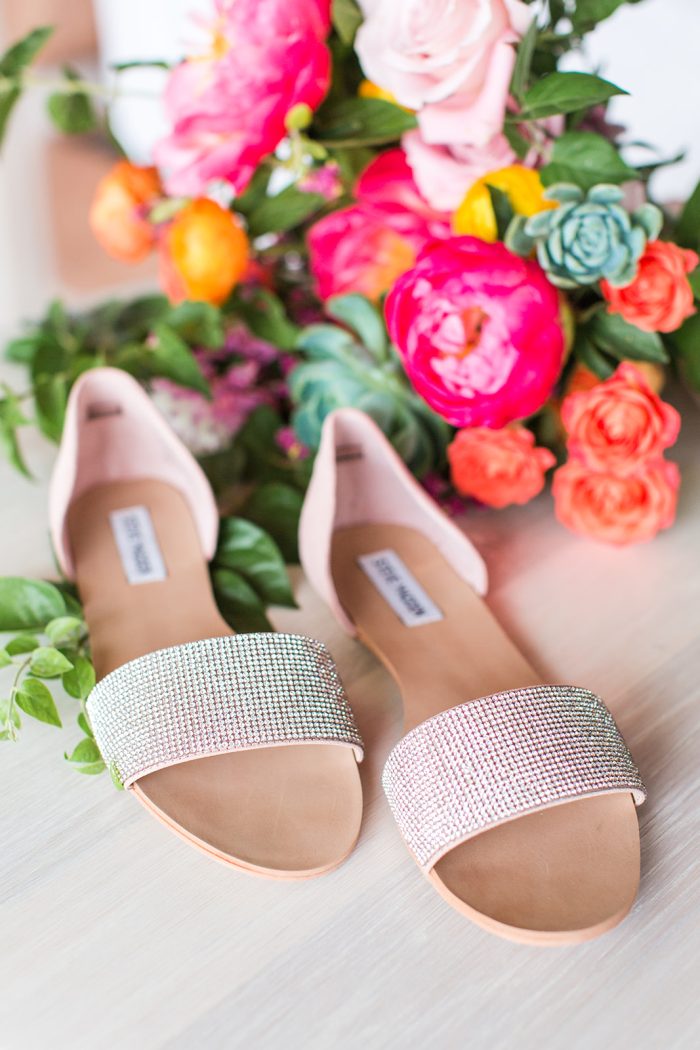 Colorful wedding shoes for LGBTQ+ wedding ideas