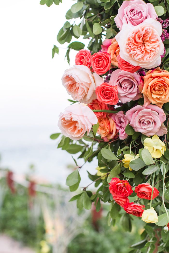 Colorful wedding flowers for LGBTQ+ wedding ideas