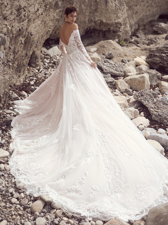 Bride wearing Viola by Sottero and Midgley