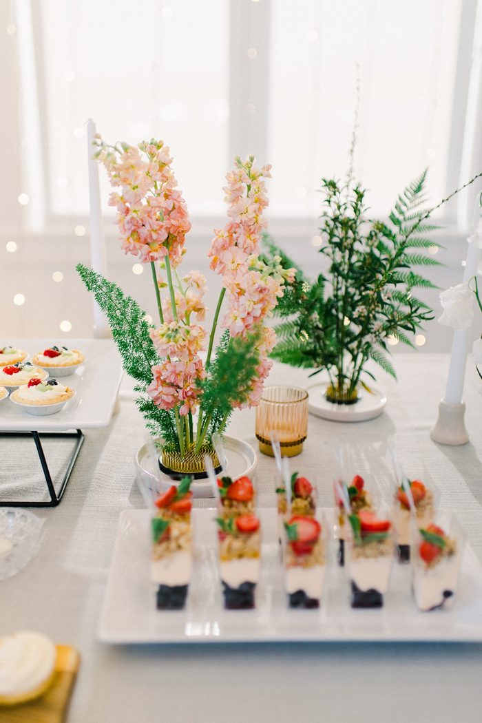 Colorful refreshments for LGBTQ+ wedding ideas